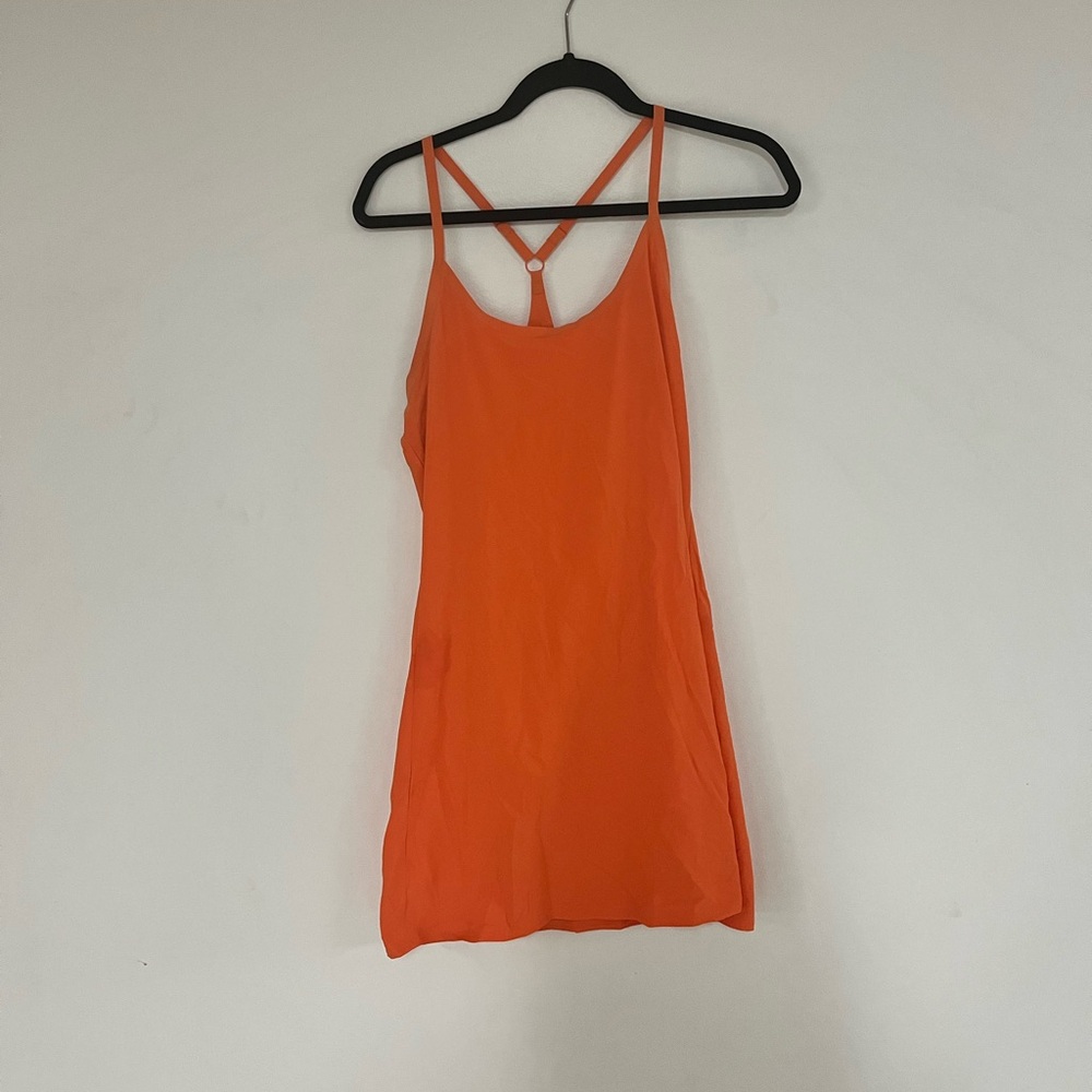 Outdoor Voices orange exercise dress size medium. Built in shorts